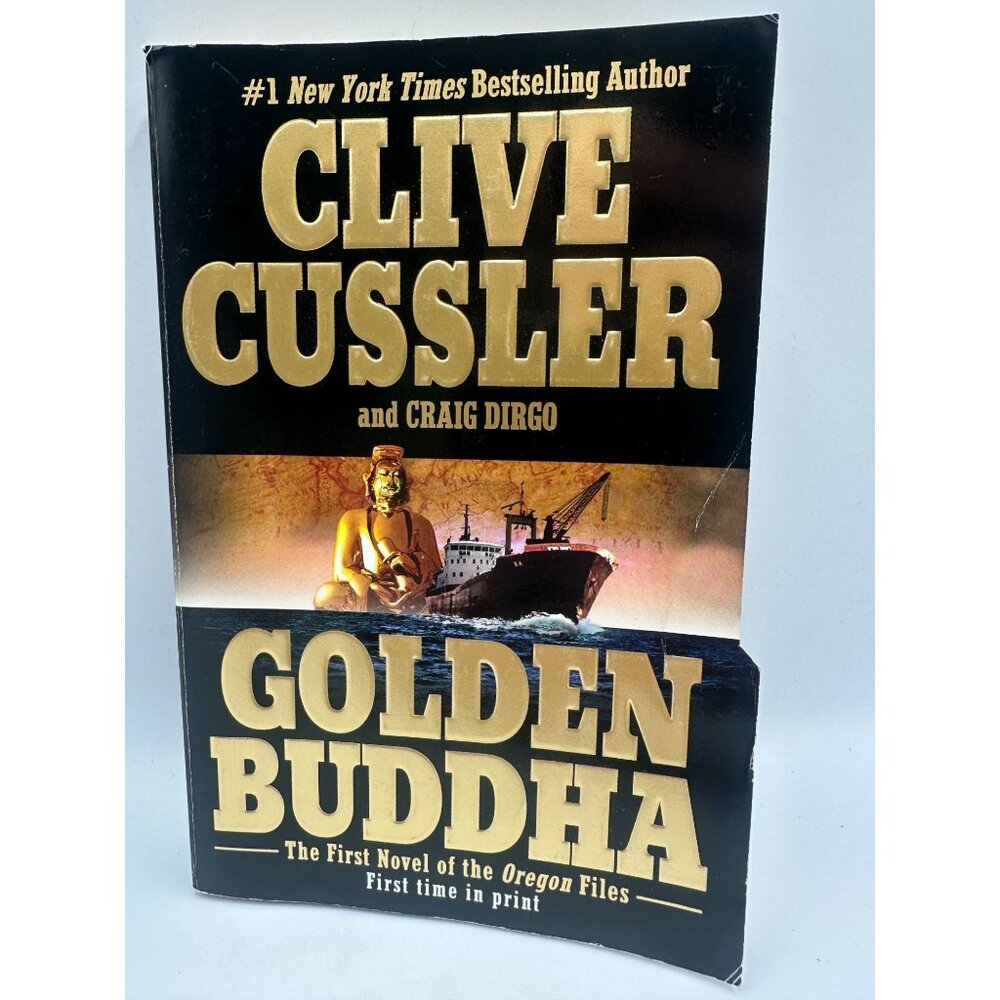 Golden Buddha Clive Cussler Craig Dirgo 2003 Paperback First Edition Fiction